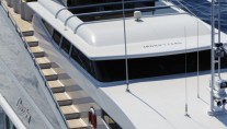 Yacht OBSESSION - Sundeck detail